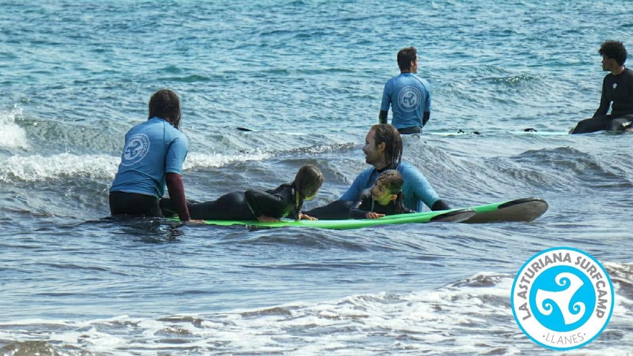 Llanes Surfcamp & Hostel Ngoại thất bức ảnh