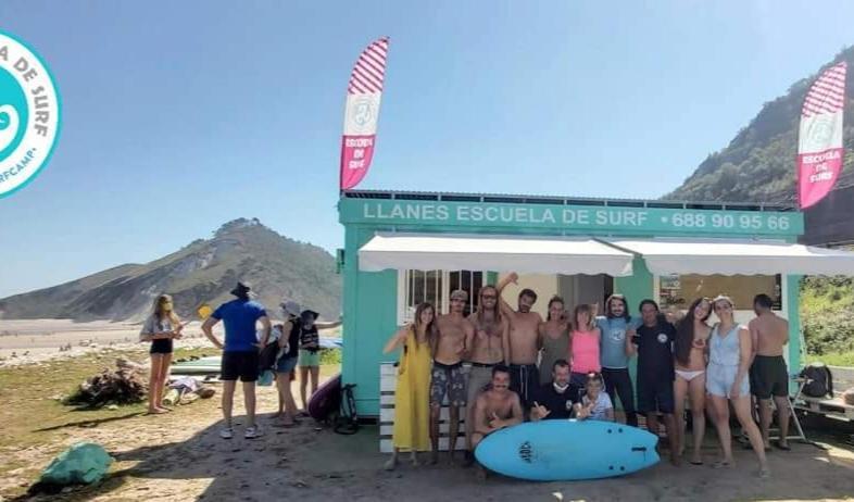 Llanes Surfcamp & Hostel Ngoại thất bức ảnh