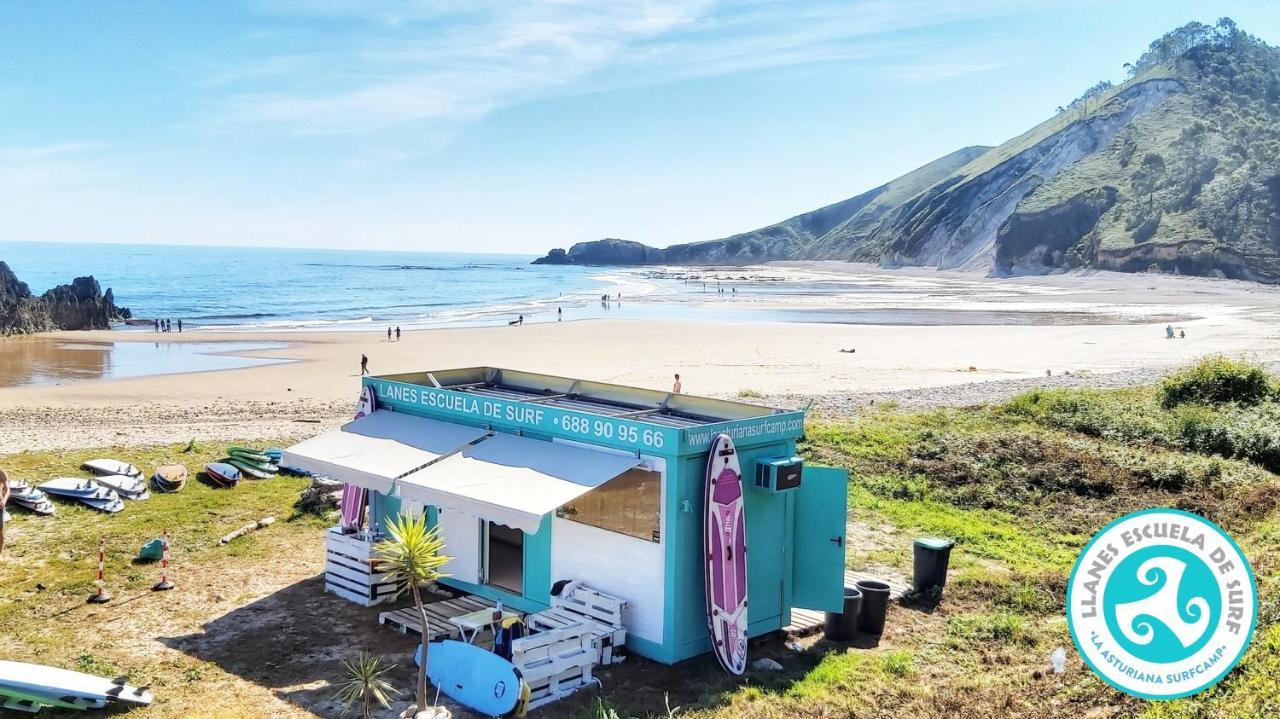 Llanes Surfcamp & Hostel Ngoại thất bức ảnh
